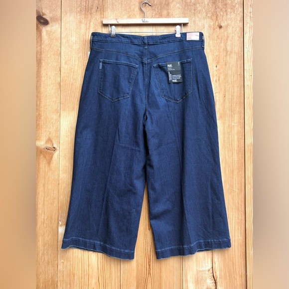 Paige NWT Anessa Ankle Wide Leg Jeans Sz 20W - Picture 6 of 6